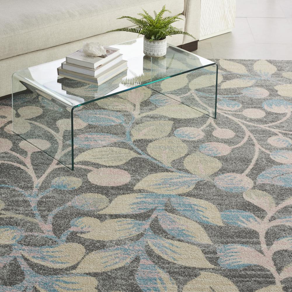 Tranquil Area Rug, Grey/Beige, 8' X 10'. Picture 8