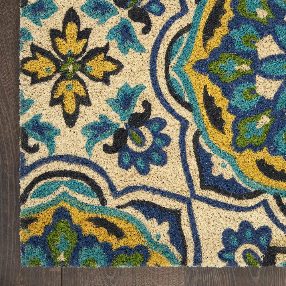 Bohemian Rectangle Area Rug, 2' x 2'. Picture 5