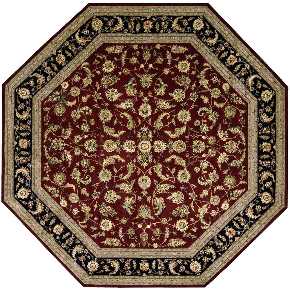 Traditional Octagon Area Rug, 10' x Octagon. Picture 1