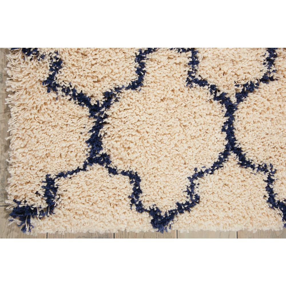 Amore Area Rug, Ivory/Blue, 2'2" x 7'6". Picture 3