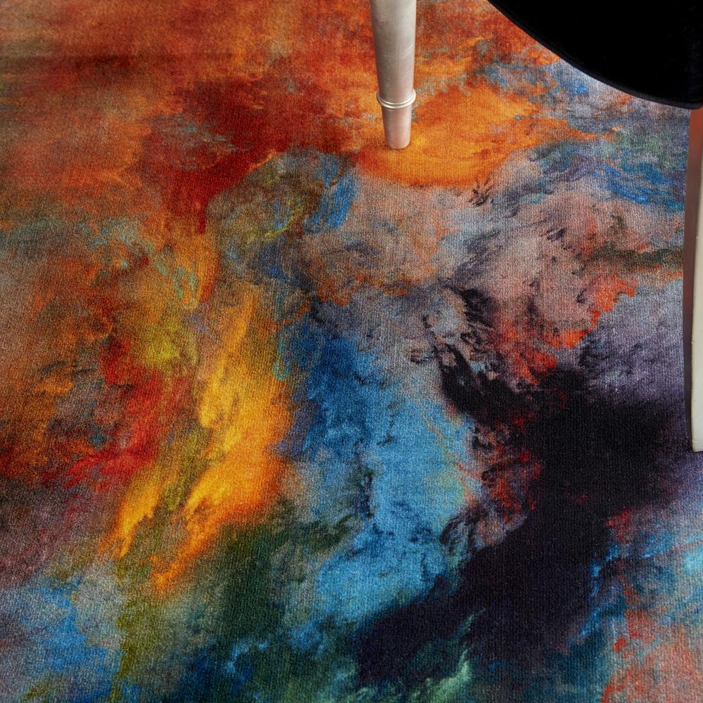 Nourison Le Reve Area Rug, Multicolor, 5'3" x 7'3", LER03. Picture 8