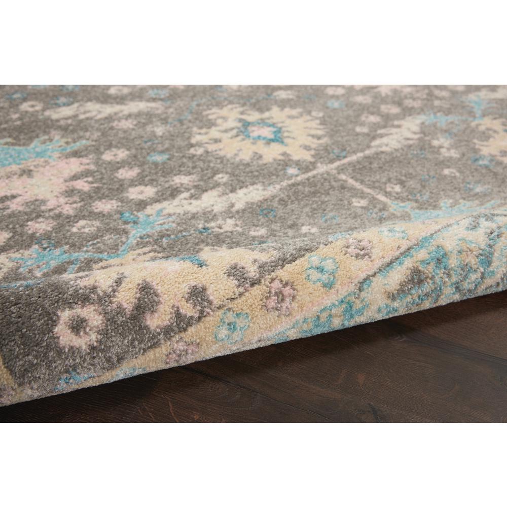 Tranquil Area Rug, Grey/Pink, 5'3" X 7'3". Picture 3