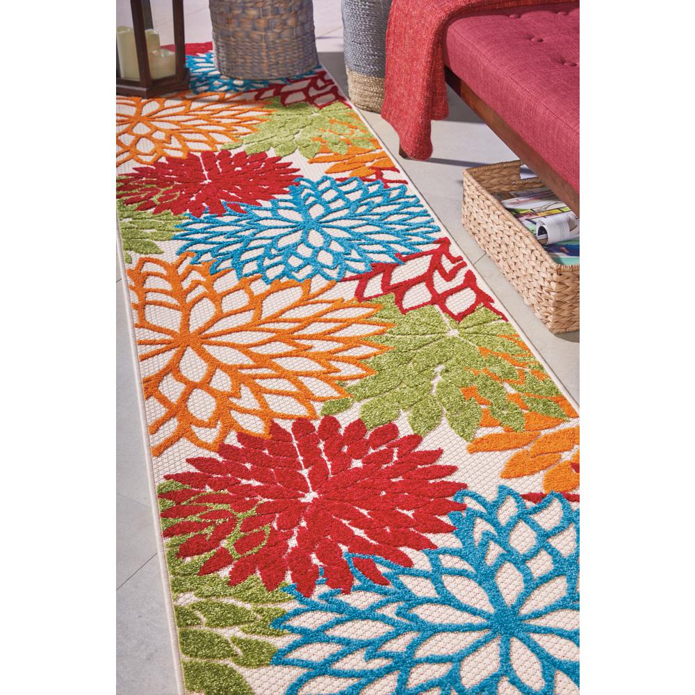 Tropical Runner Area Rug, 12' Runner. Picture 8