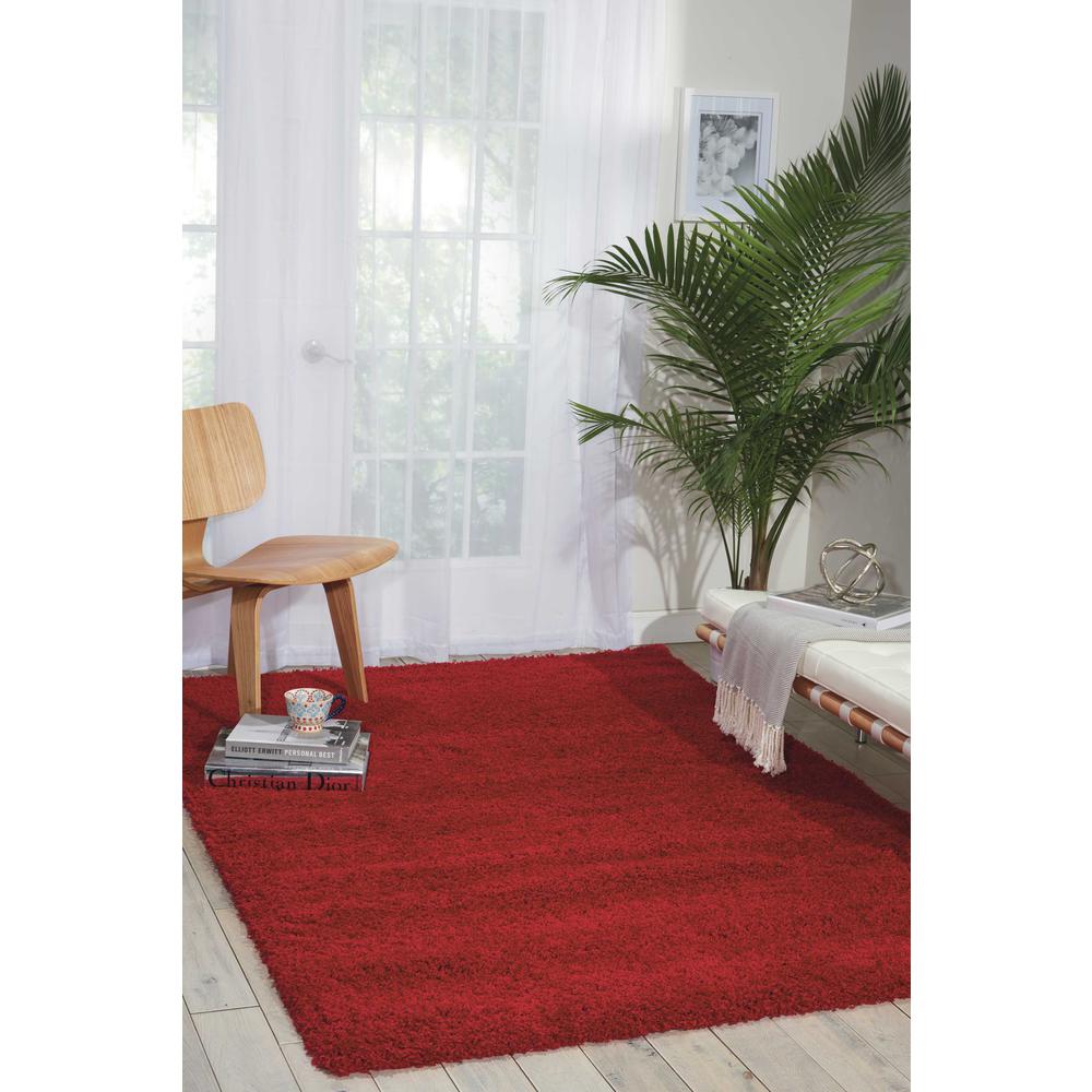 Amore Area Rug, Red, 7'10" x 10'10". Picture 3