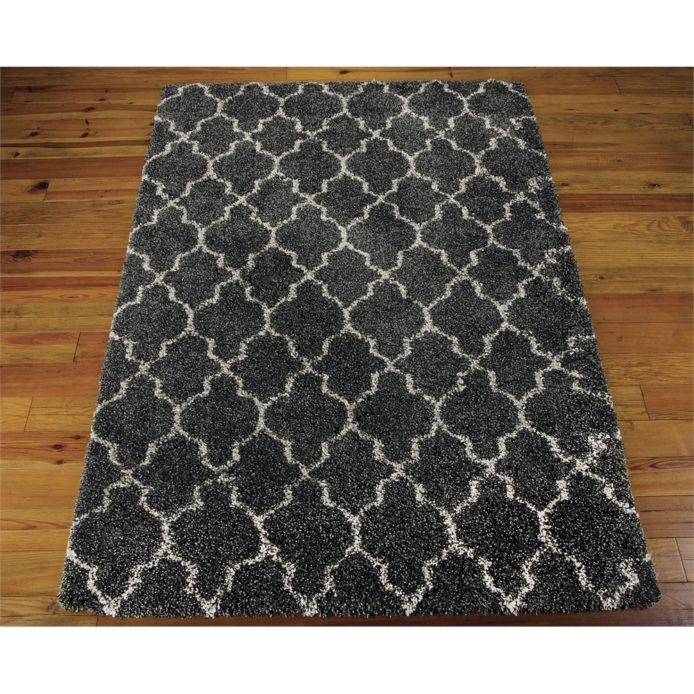 Amore Area Rug, Charcoal, 5'3" x 7'5". Picture 2