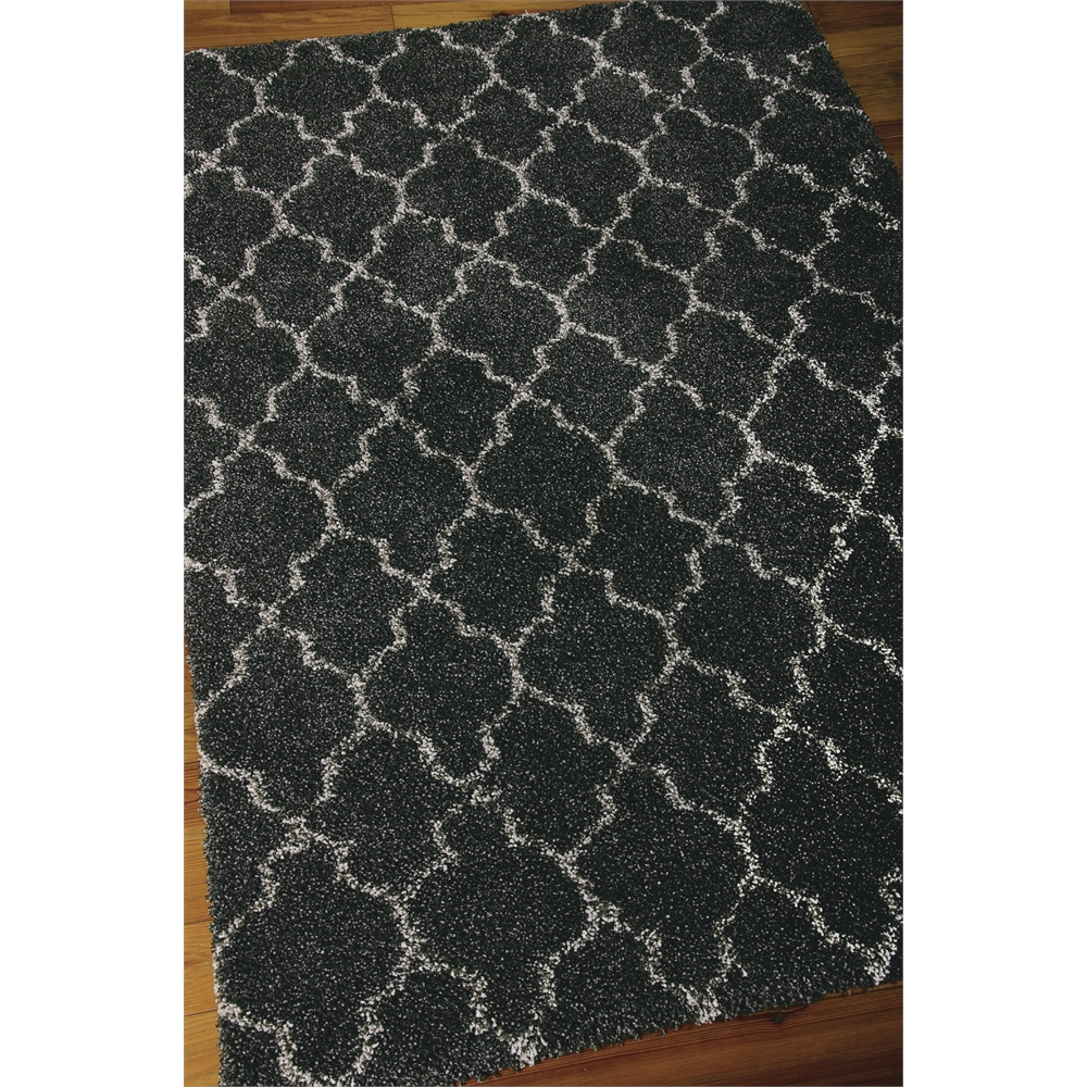 Amore Area Rug, Charcoal, 5'3" x 7'5". Picture 3