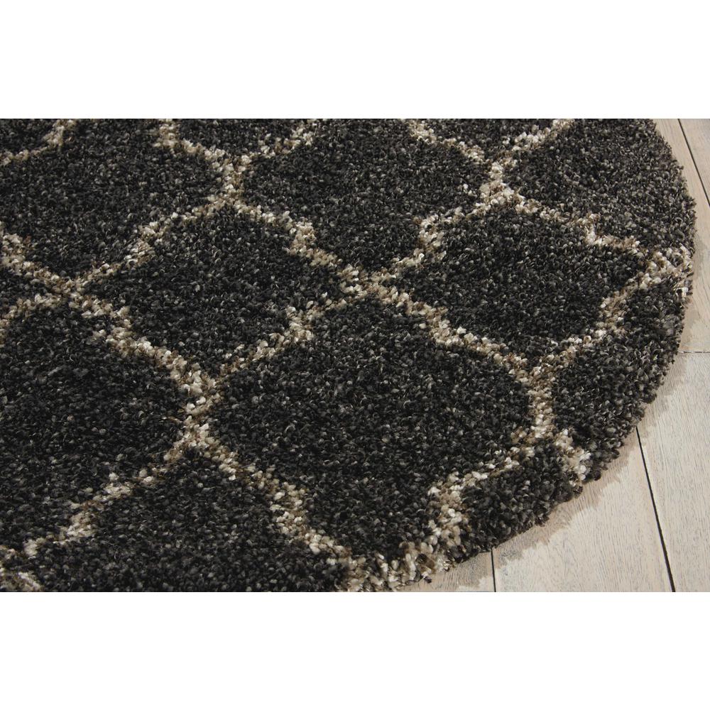 Amore Area Rug, Charcoal, 3'11" x ROUND. Picture 6