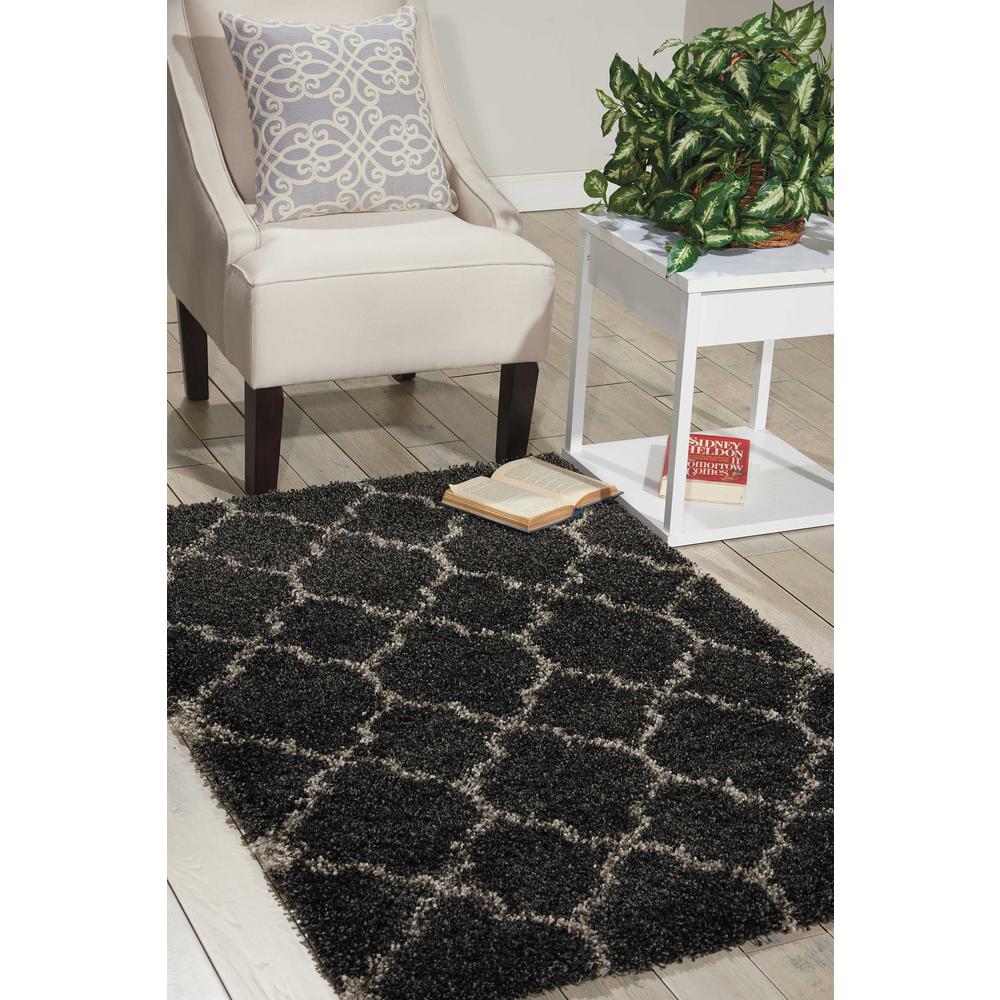 Amore Area Rug, Charcoal, 3'2" x 5'. Picture 3