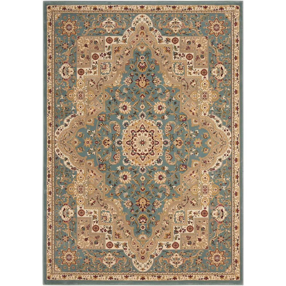 Antiquities Area Rug, Slate Blue, 3'9" x 5'9". Picture 1