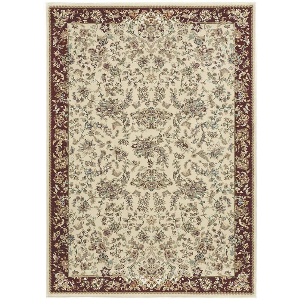 Antiquities Area Rug, Ivory, 5'3" x 7'4". Picture 1