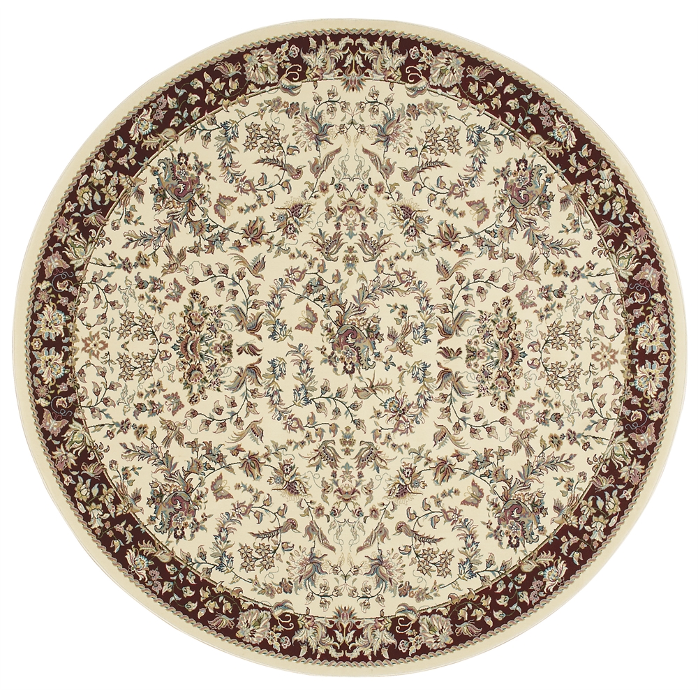 Antiquities Area Rug, Ivory, 7'10" x ROUND. Picture 1