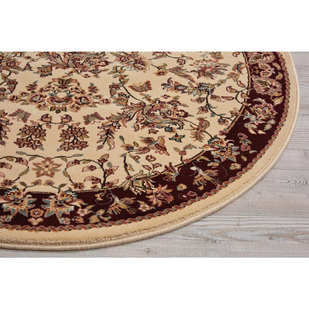 Antiquities Area Rug, Ivory, 5'3" x ROUND. Picture 3