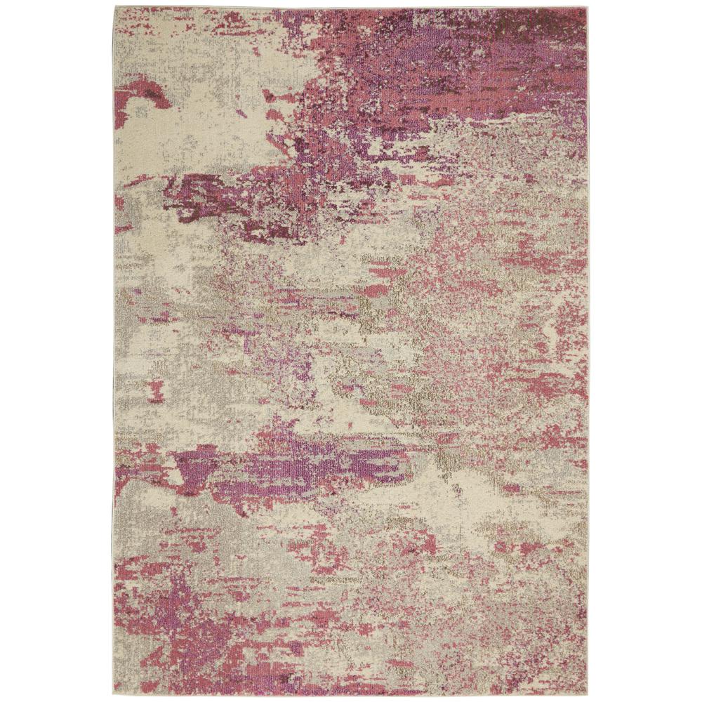 CES02 Celestial Ivory/Pink Area Rug- 3'11" x 5'11". The main picture.