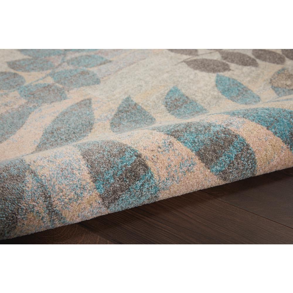 Tranquil Area Rug, Ivory/Light Blue, 5'3" x 7'3". Picture 7