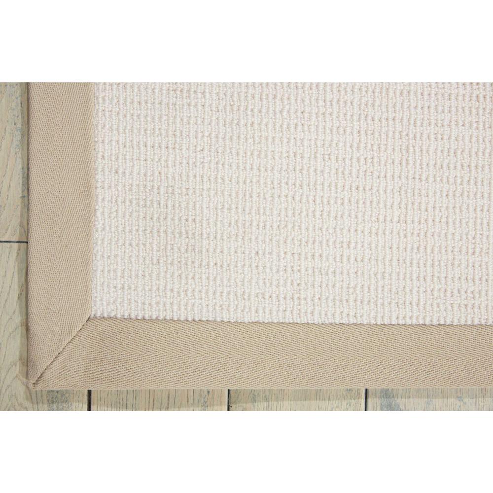 Sisal Soft Area Rug, White, 5' x 8'. Picture 3