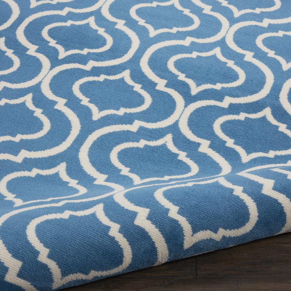 Jubilant Area Rug, Blue, 5'3" x ROUND. Picture 3