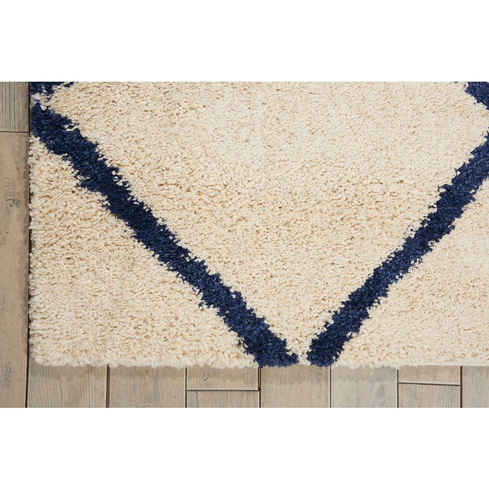 Brisbane Area Rug, Ivory/Blue, 8'2" x 10'. Picture 3