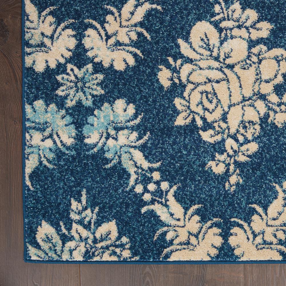 Tranquil Area Rug, Navy/Light Blue, 6' X 9'. Picture 4