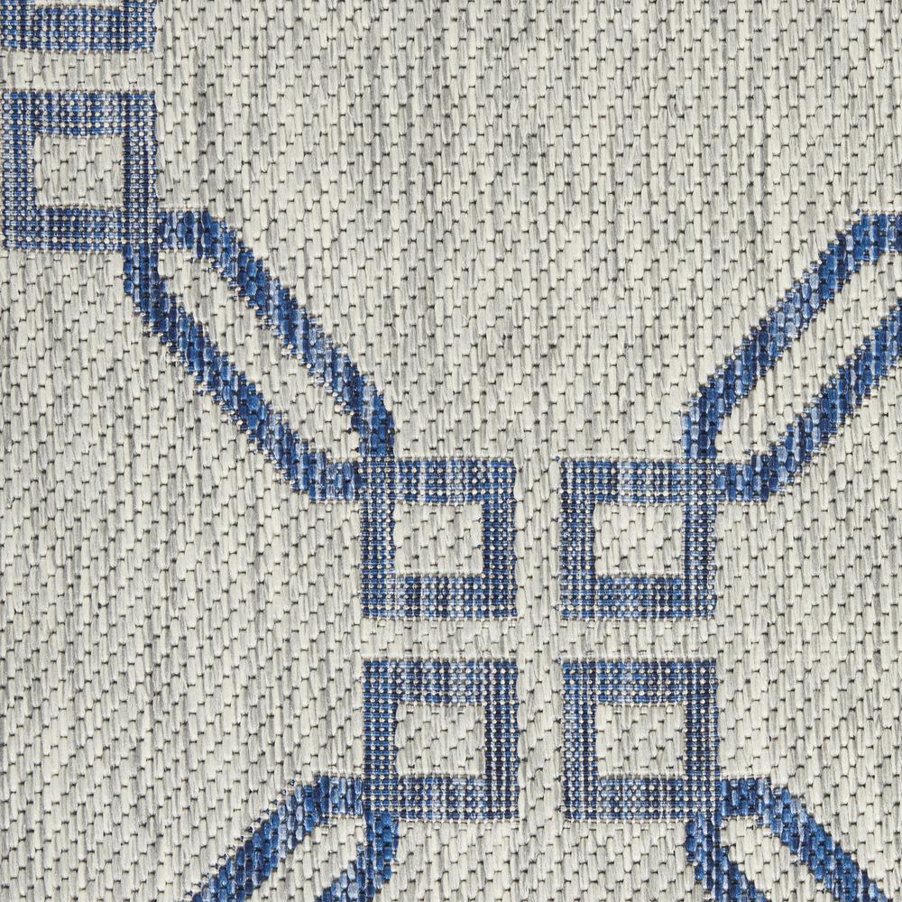 GRD02 Garden Party Ivory Blue Area Rug- 2'2" x 3'9". Picture 6