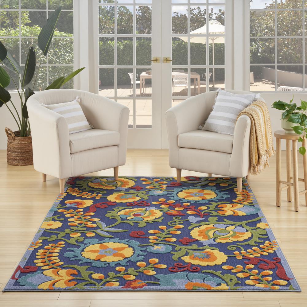 Outdoor Rectangle Area Rug, 6' x 9'. Picture 3