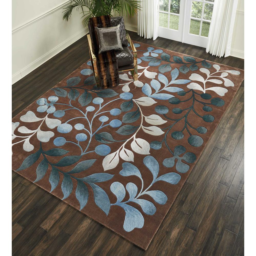 Contemporary Rectangle Area Rug, 9' x 12'. Picture 2