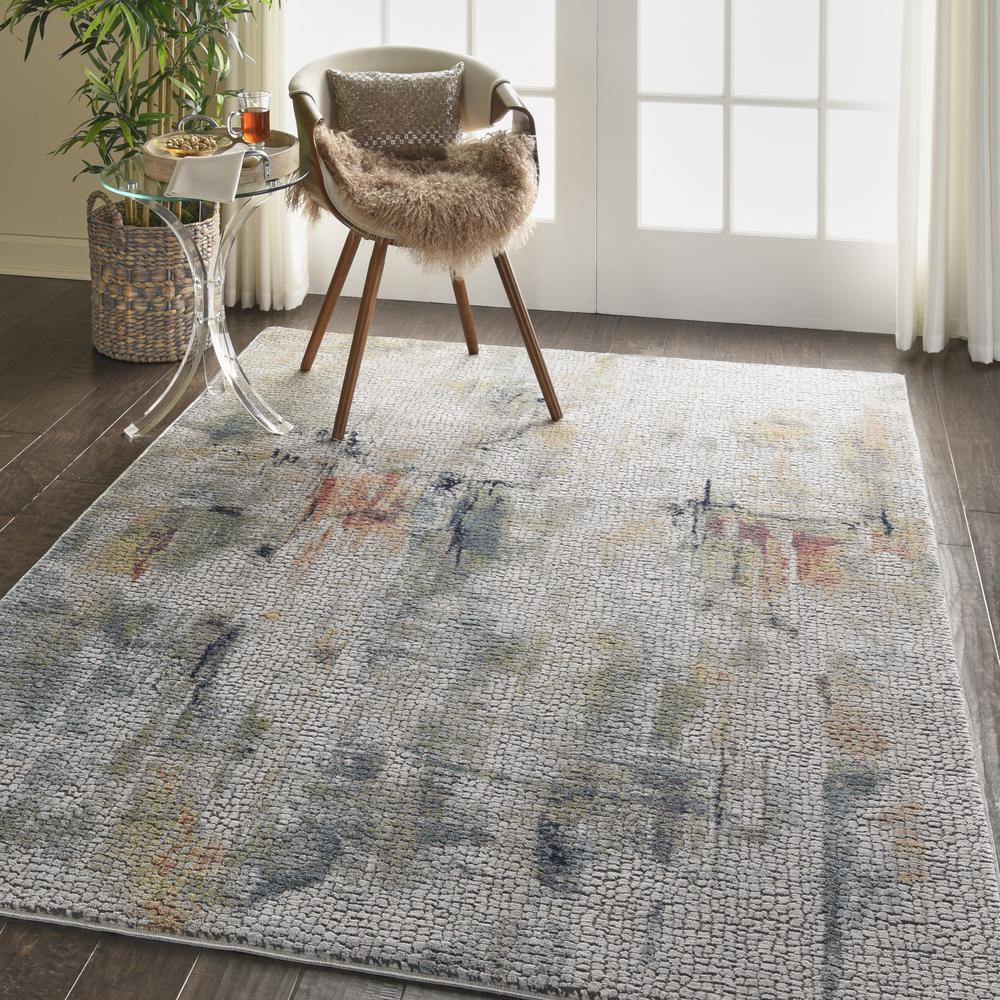 Modern Rectangle Area Rug, 5' x 8'. Picture 10