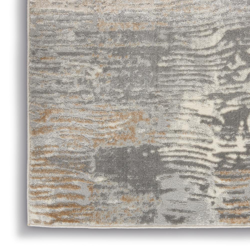 Solace Area Rug, Grey/Beige, 2'3" x 7'3". Picture 5