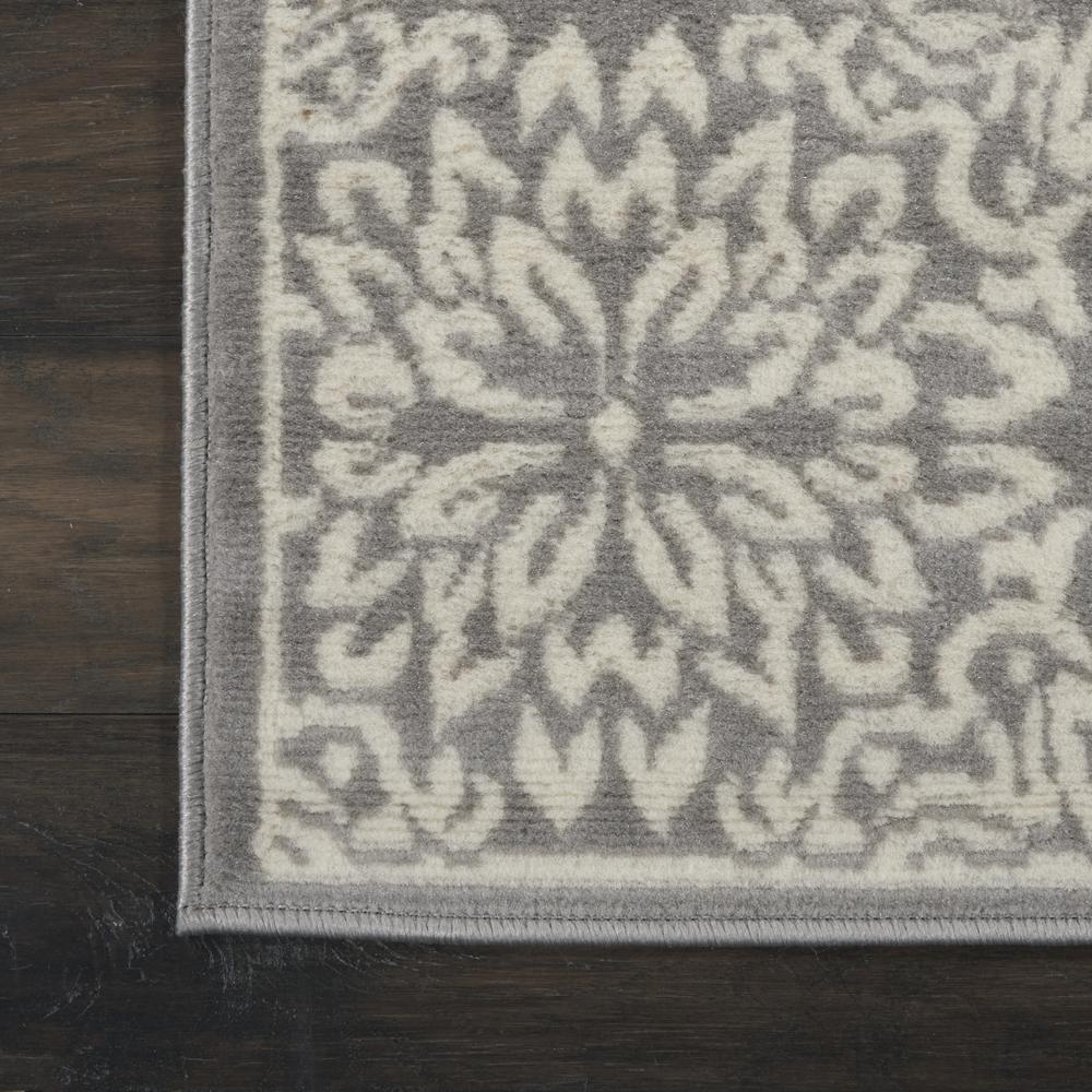 Jubilant Area Rug, Ivory/Grey, 2' x 4'. Picture 2