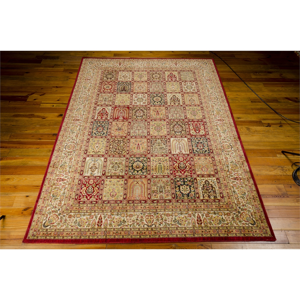 Ancient Times "Asian Dynasty" Multicolor Area Rug. Picture 2