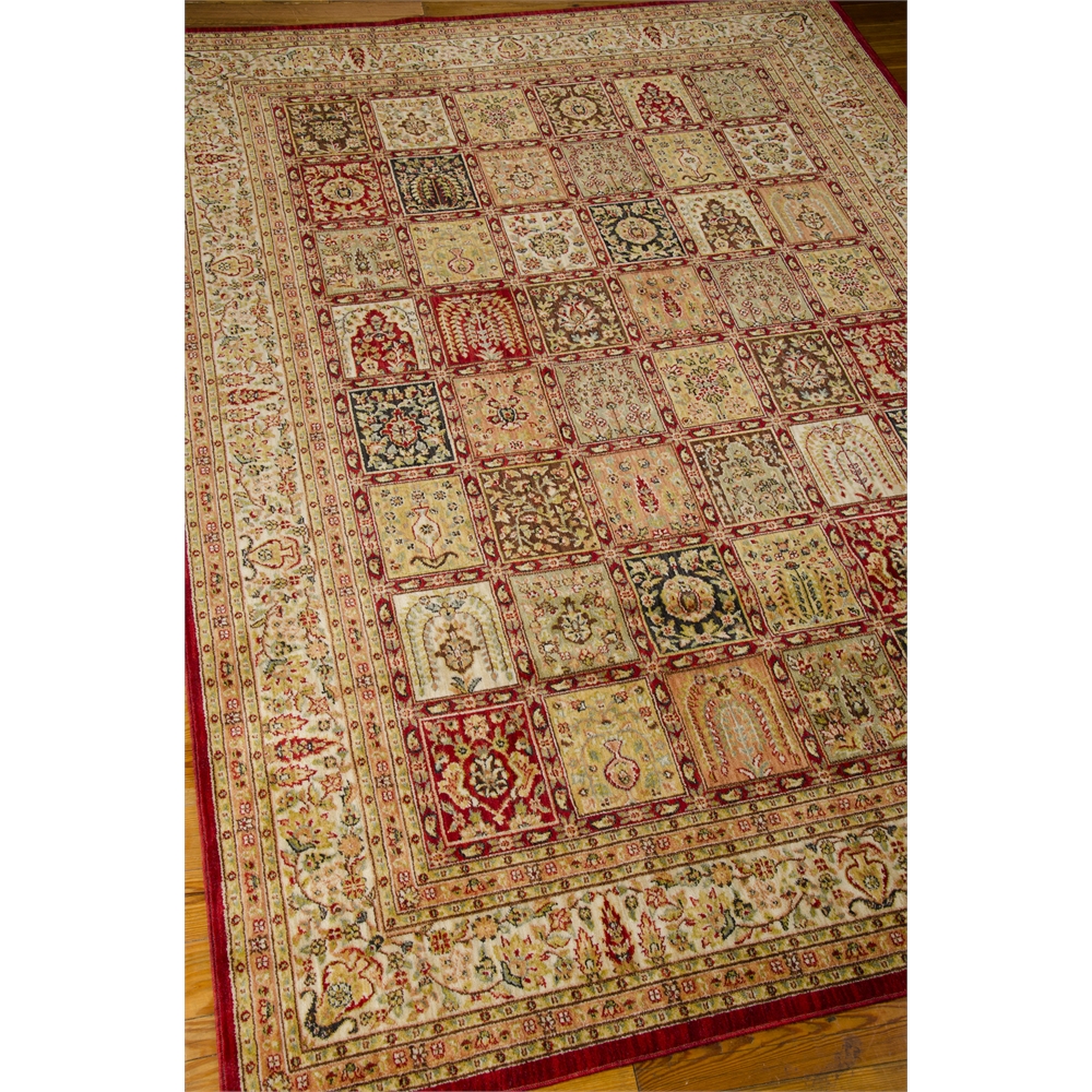 Ancient Times "Asian Dynasty" Multicolor Area Rug. Picture 3