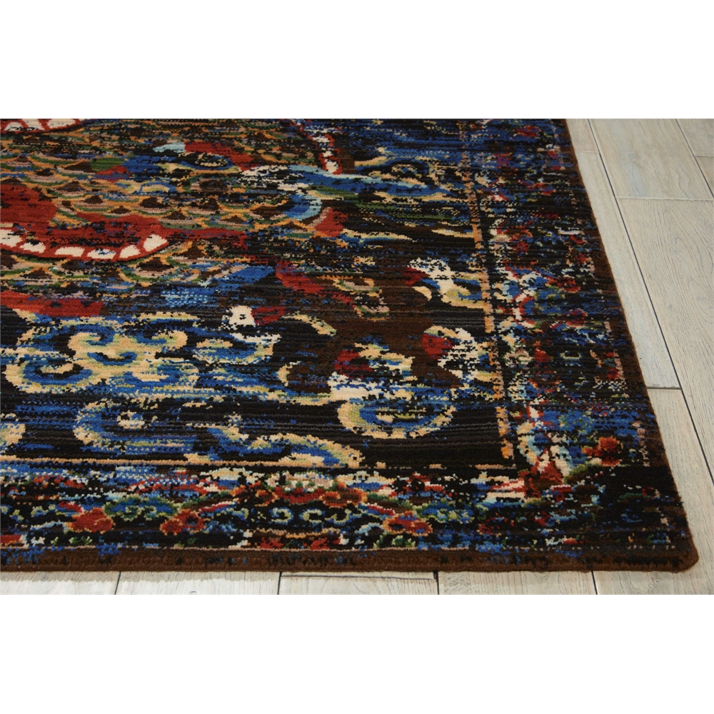 Dynasty "Emperor" Midnight Area Rug. Picture 4