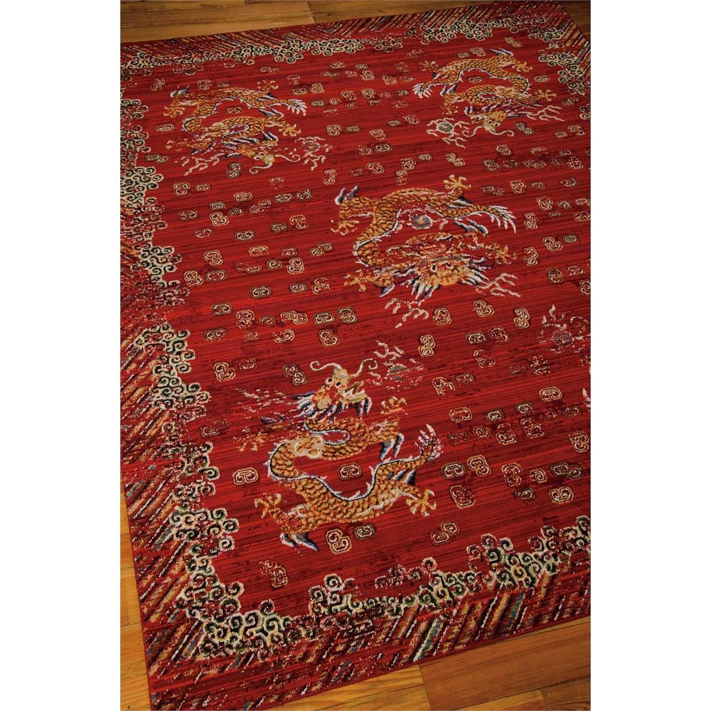 Dynasty "Emperor" Oxblood Area Rug. Picture 4