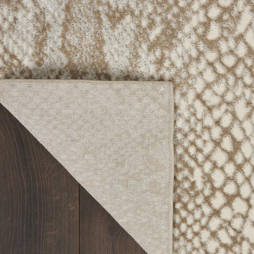 Nourison Solace Area Rug, 5'3" x 7'3", Ivory Beige. Picture 3