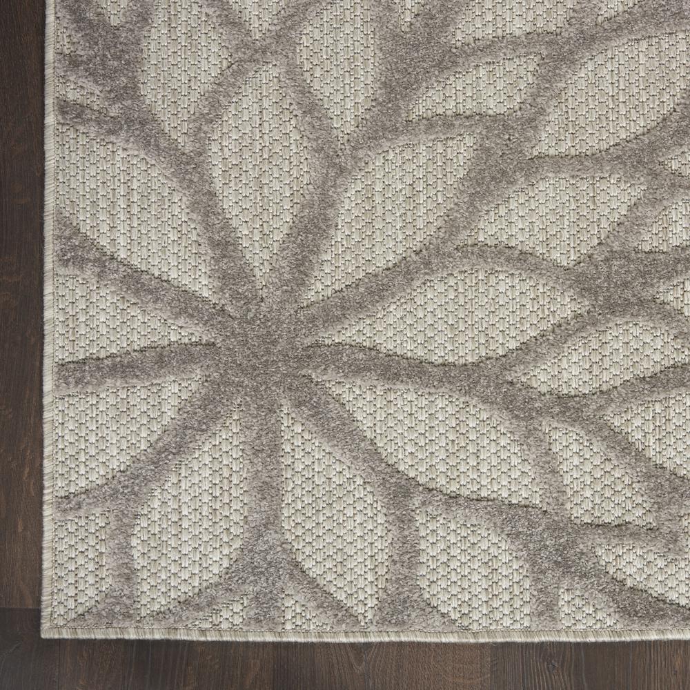 ALH05 Aloha Silver Grey Area Rug- 2'3" x 10'. Picture 4