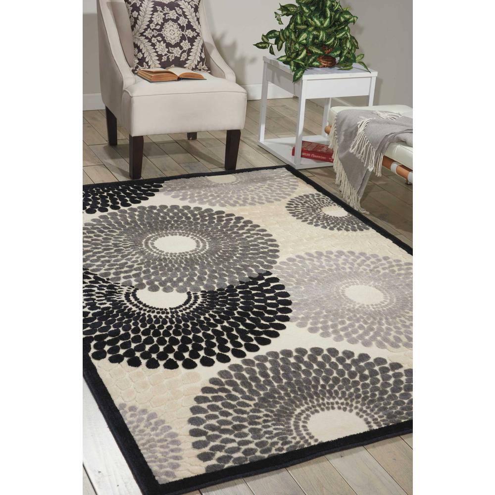 Graphic Illusions Area Rug, Parchment, 7'9" x 10'10". Picture 4