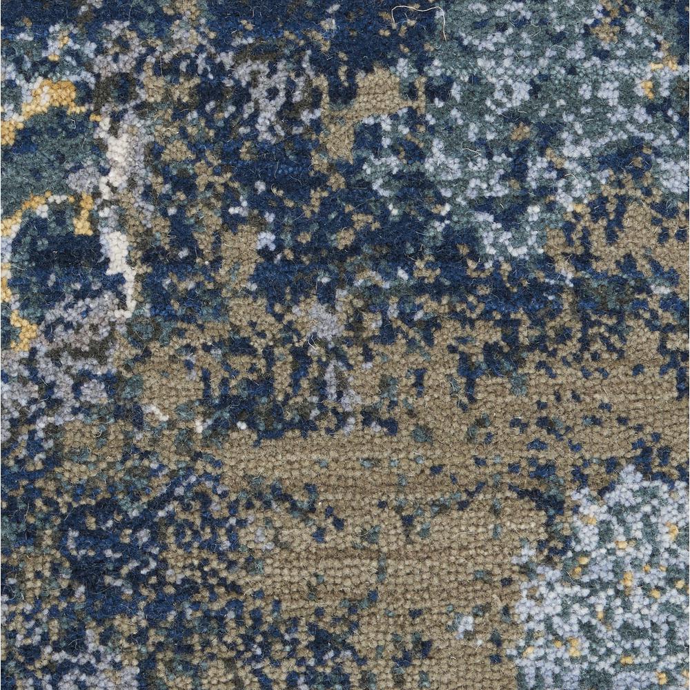 Nourison Artworks Area Rug, Blue/Grey, 5'6" x 8', ATW02. Picture 6