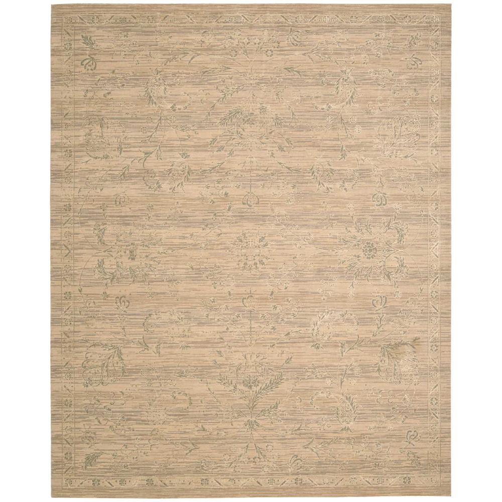 Silk Elements Area Rug, Sand, 9'9" x 13'. Picture 1