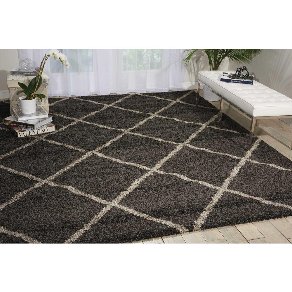 Brisbane Area Rug, Charcoal, 8'2" x 10'. Picture 2