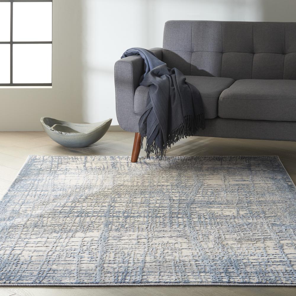 Modern Rectangle Area Rug, 6' x 9'. Picture 3