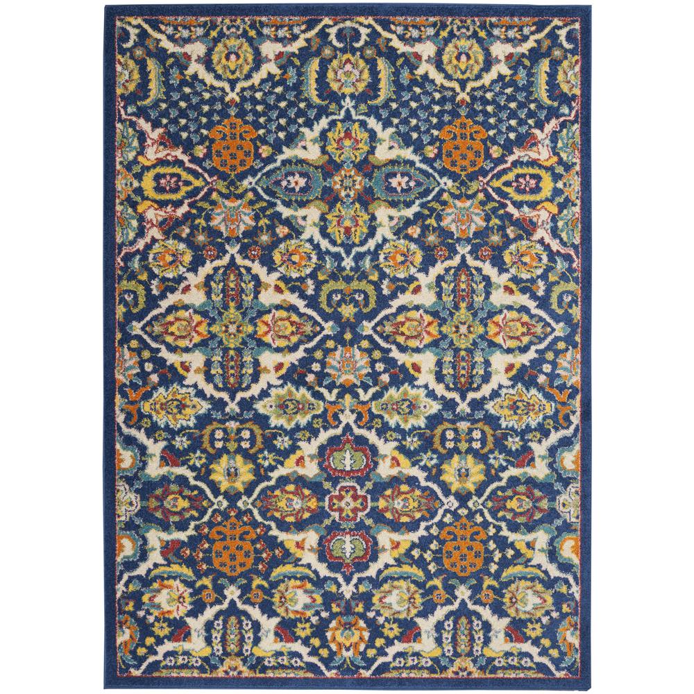 Bohemian Rectangle Area Rug, 6' x 9'. Picture 1