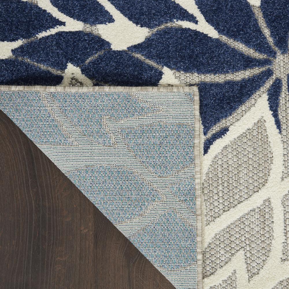ALH05 Aloha Ivory/Navy Area Rug- 6' x 9'. Picture 3