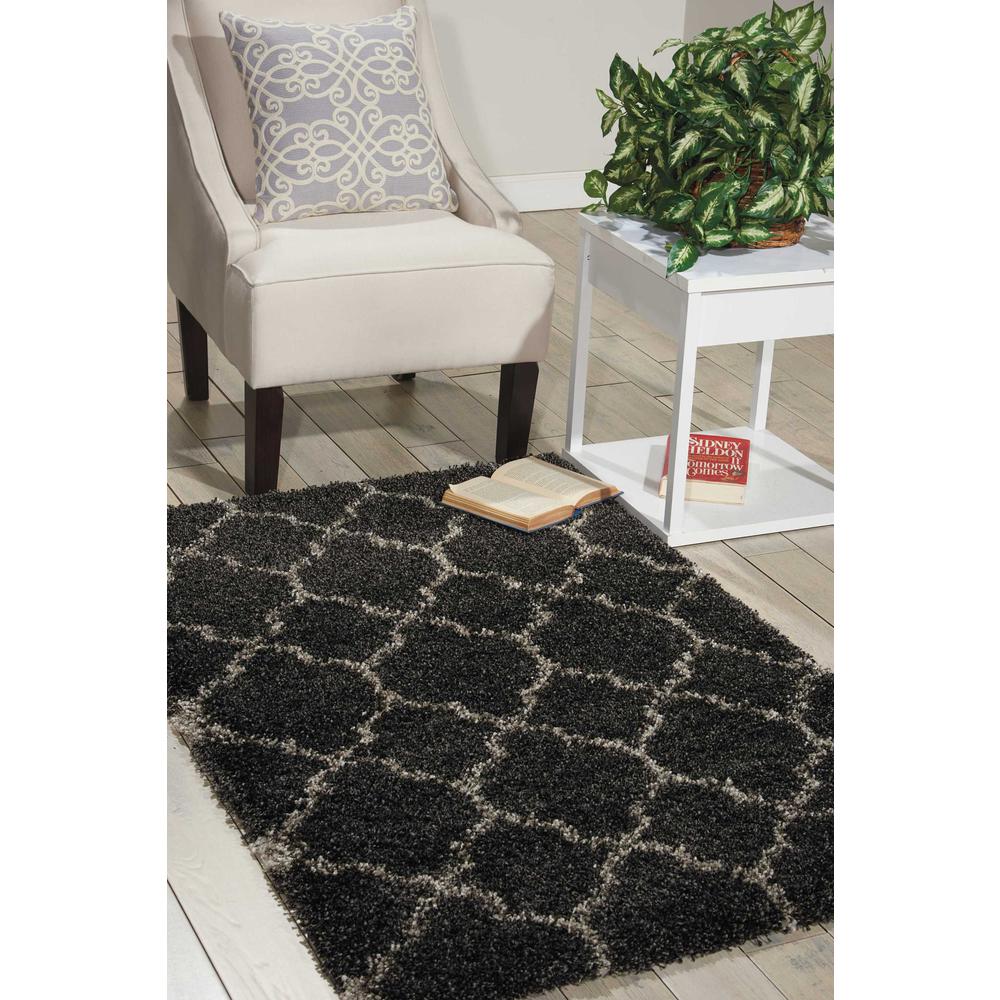 Amore Area Rug, Charcoal, 3'2" x 5'. Picture 2