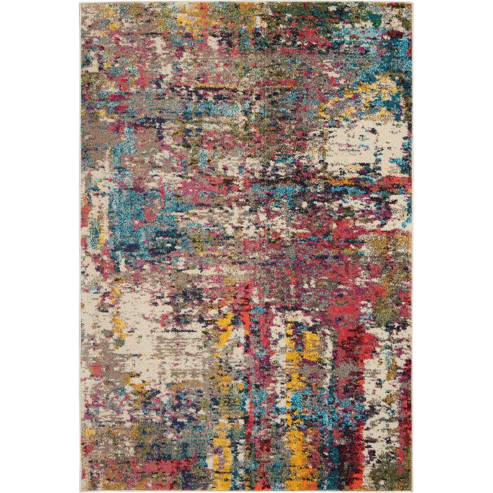 Celestial Area Rug, Sunset, 3'11" x 5'11". Picture 1