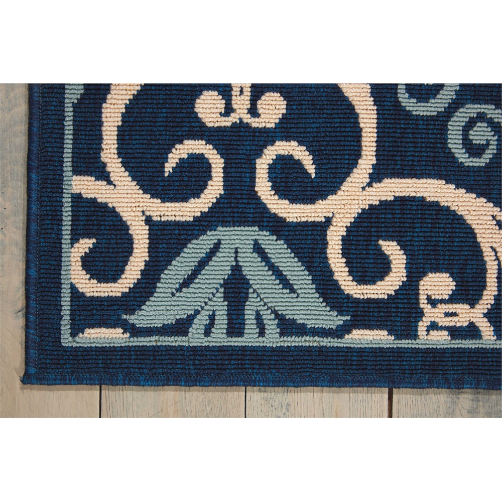 Caribbean Area Rug, Navy, 3'11" x 5'11". Picture 2