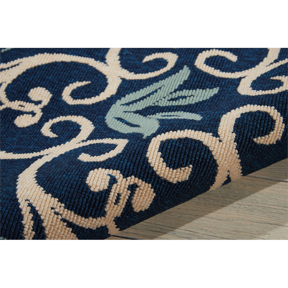 Caribbean Area Rug, Navy, 5'3" x 7'5". Picture 7
