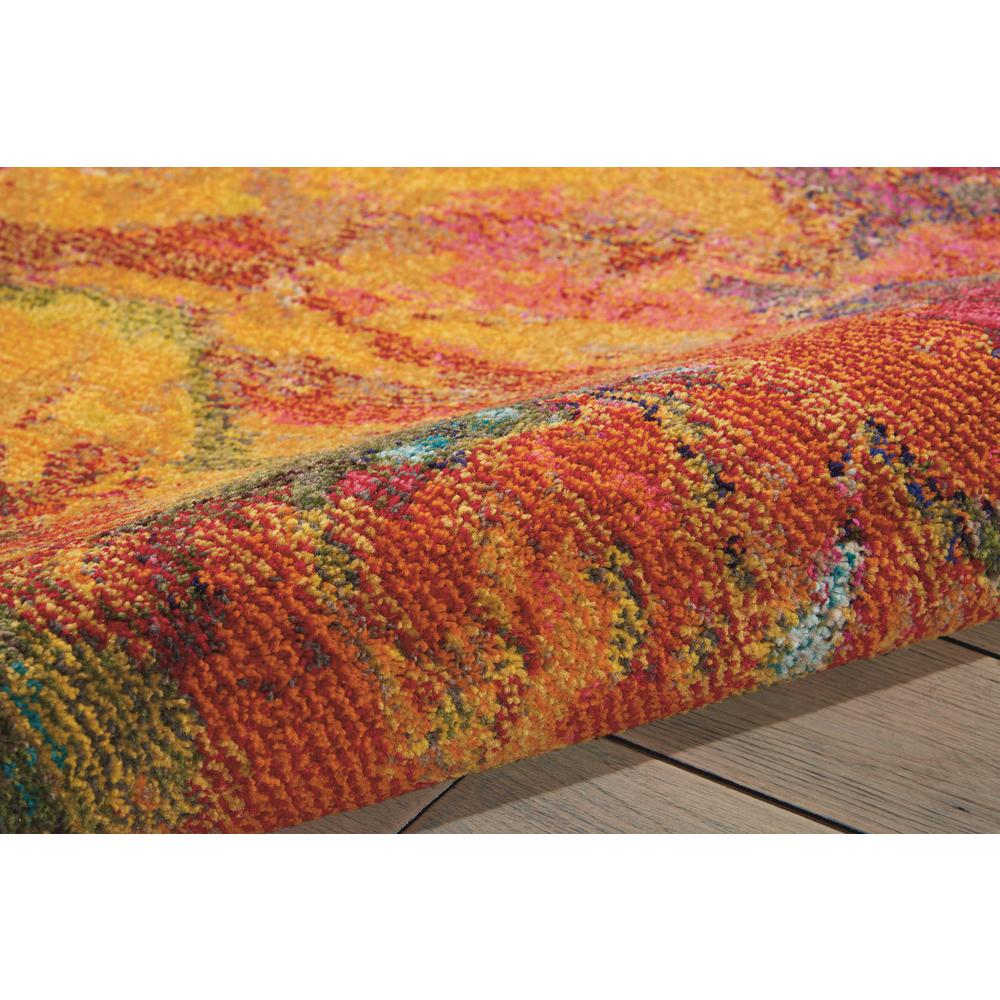 Celestial Area Rug, Cayenne, 7'10" x 10'6". Picture 7