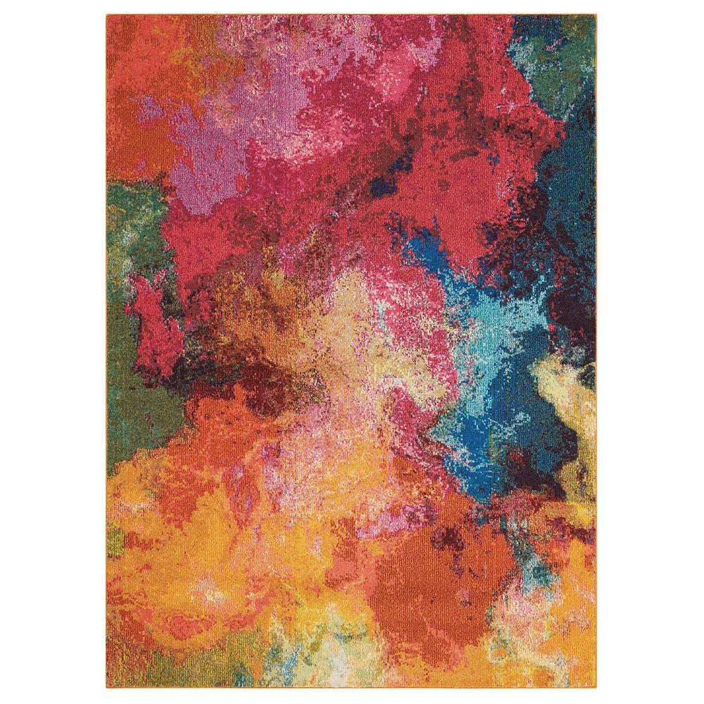 Celestial Area Rug, Palette, 5'3" x 7'3". Picture 1
