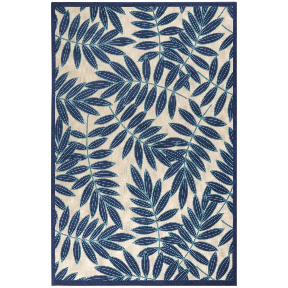 Tropical Rectangle Area Rug, 7' x 10'. Picture 1