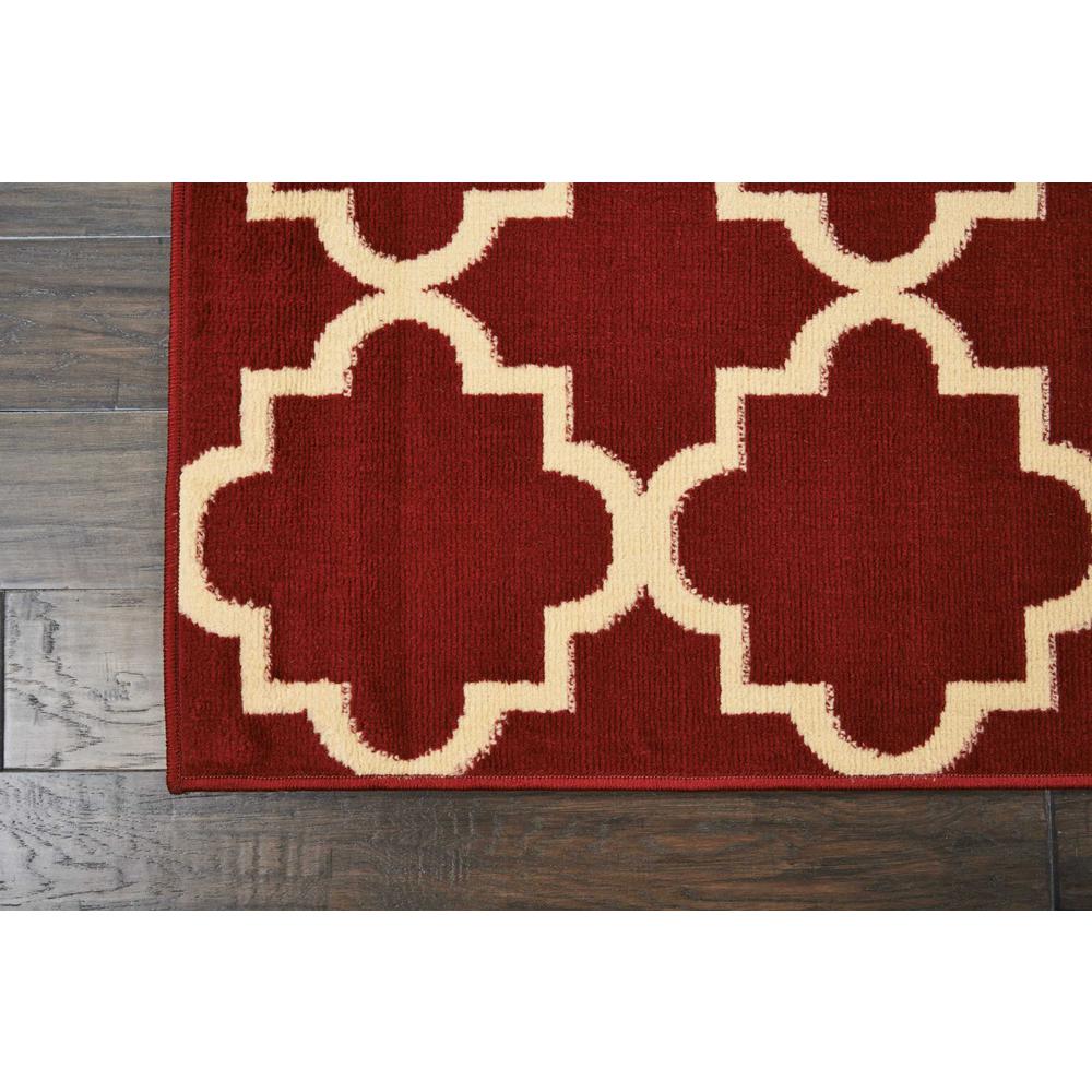Grafix Area Rug, Red, 7'10" x 9'10". Picture 2