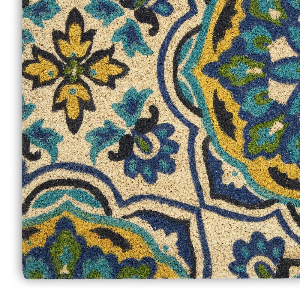 Bohemian Rectangle Area Rug, 2' x 2'. Picture 6